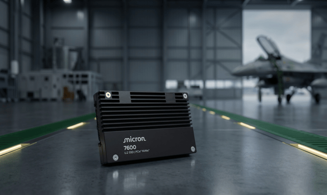 Micron 7600 NVMe SSD with TAA-compliant country of origin