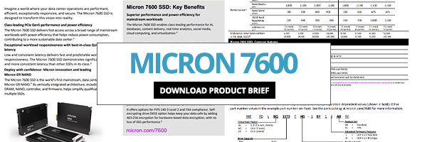 Micron 7600 Product Brief Image