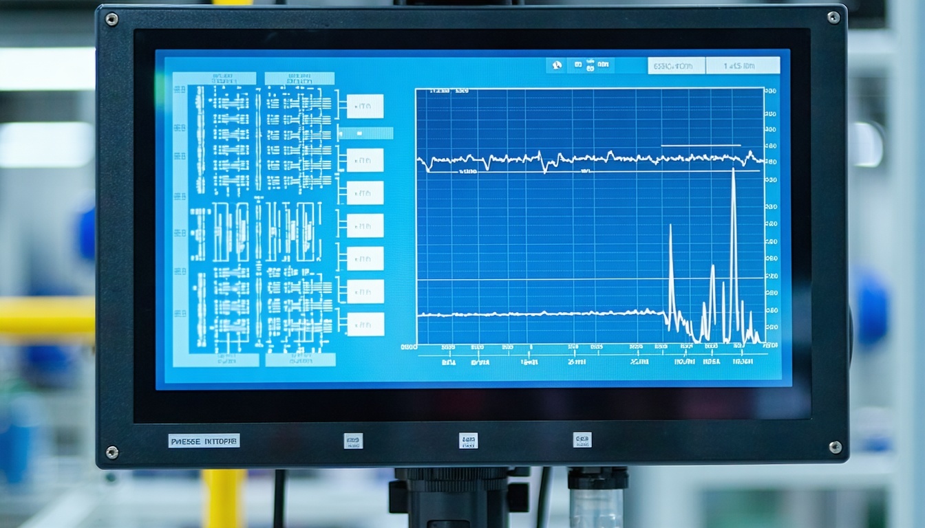 LCD used in industrial environment