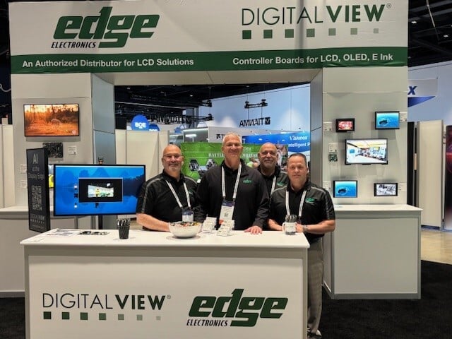 Edge Electronics Display Team at Display Week